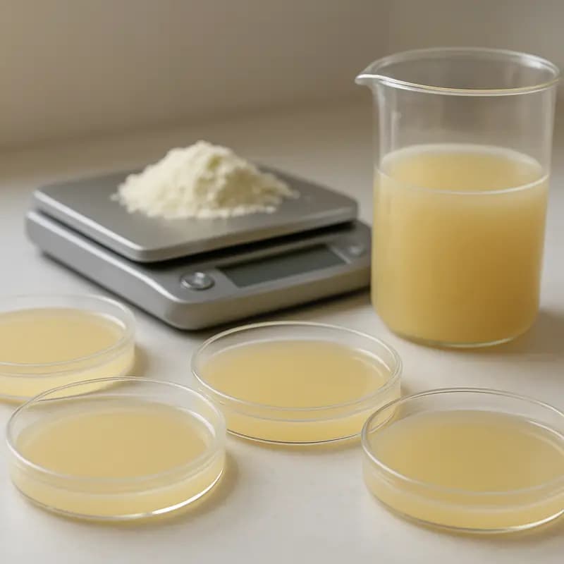 Placas y material de laboratorio