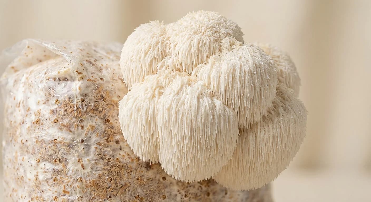Melena de León (Hericium Erinaceus)